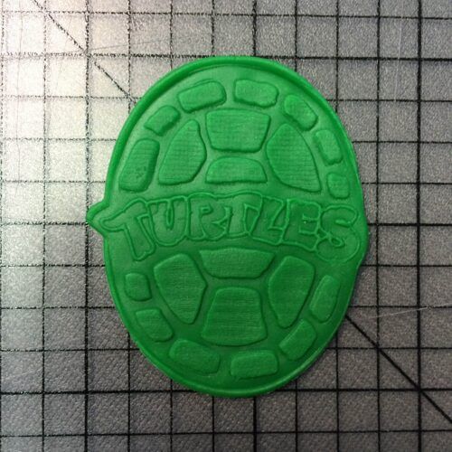 TMNT Turtle Shell 101 Cookie Cutter and Stamp (2)