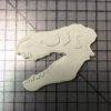 Tyrannosaurus Rex 100 Cookie Cutter and Acrylic Stamp