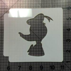 Donald Duck Stencil 100