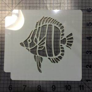 Fish Stencil 106