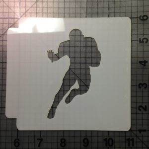 Football Stencil 103