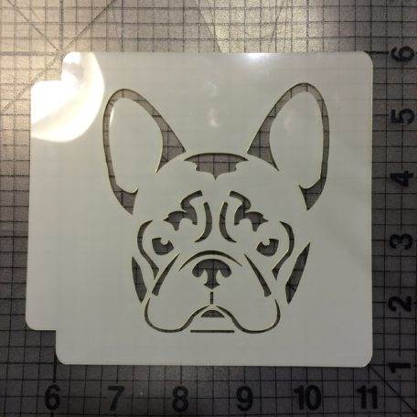 French Bulldog Stencil 100