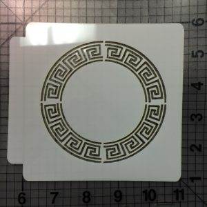 Greek Key Stencil 101