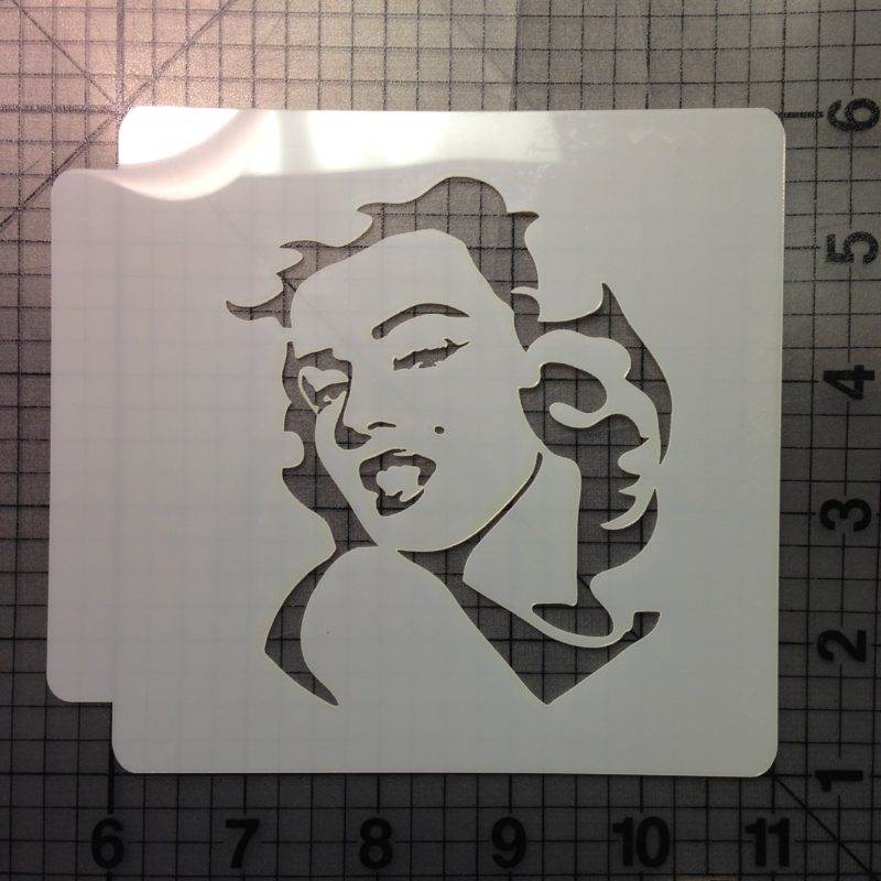 Marilyn Monroe 101 Stencil Jb Cookie Cutters