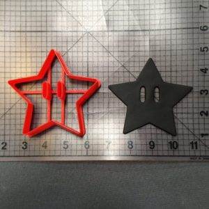 Mario Star 100 Cookie Cutter