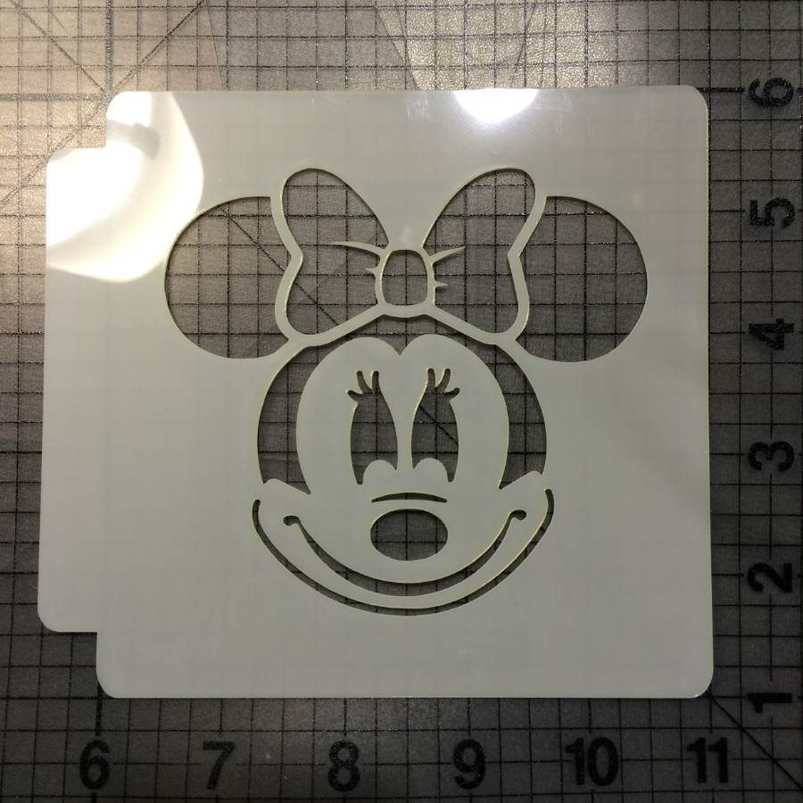 Minnie Mouse 100 Stencil | JB Cookie Cutters