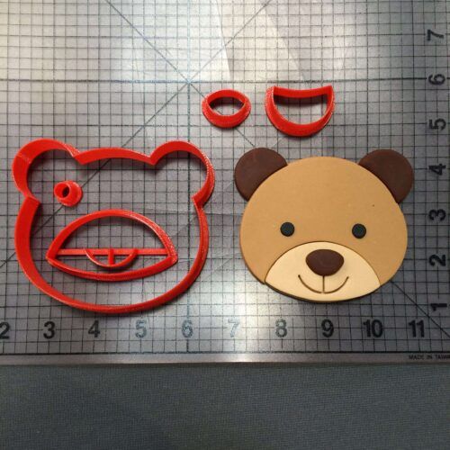 Bear Face 100 Cookie Cutter Set