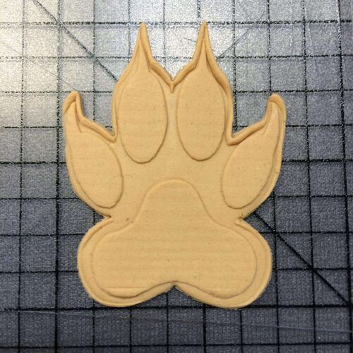 Wolf 100 Cookie Cutter and Stamp(2)