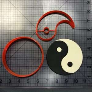 Yin and Yang Cookie Cutter Set