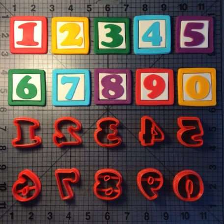 Alphabet Blocks Font Number Cookie Cutters (1)