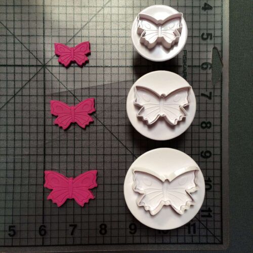 Butterfly Plunger Cookie Cutter Set (2)
