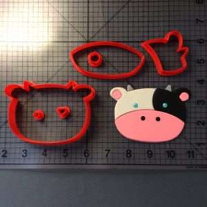 Cow Face 101 Cookie Cutter Set