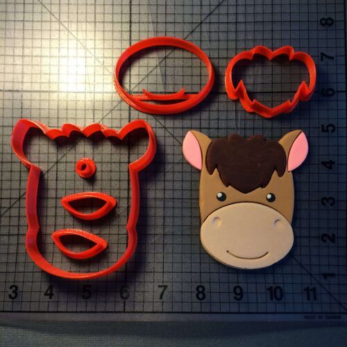 Horse Face 100 Cookie Cutter Set