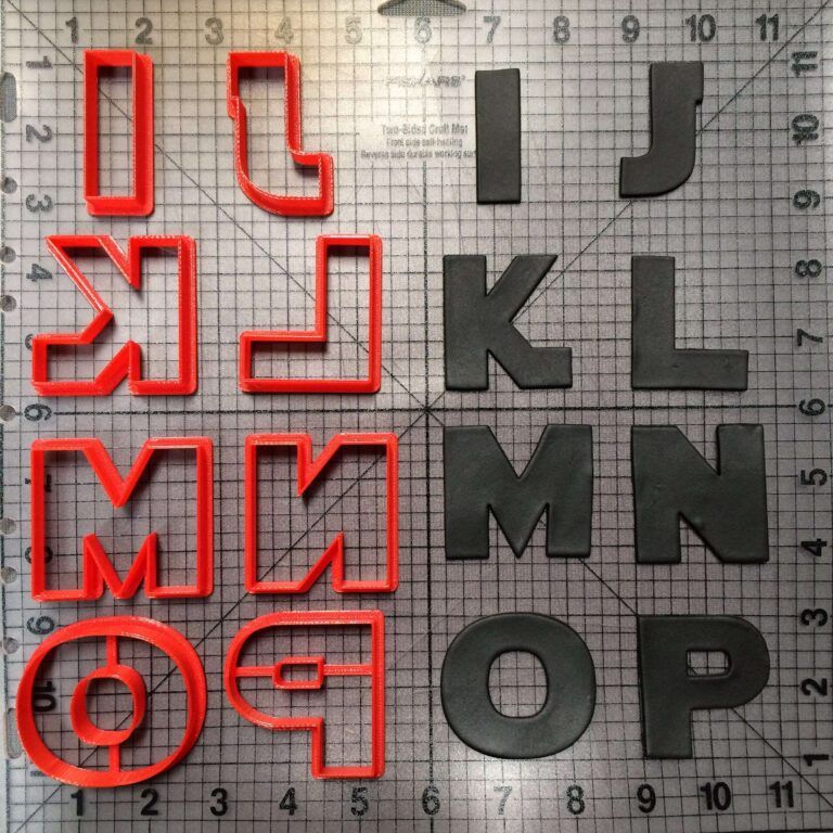 Star Wars Font Uppercase Cookie Cutters (1)