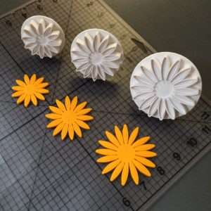 Sunflower Plunger Cookie Cutter Set (1)