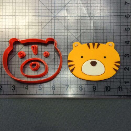 Tiger Face 100 Cookie Cutter Set