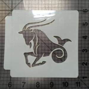 Capricorn Stencil 100