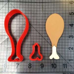 Chicken Leg 101 Cookie Cutter Set