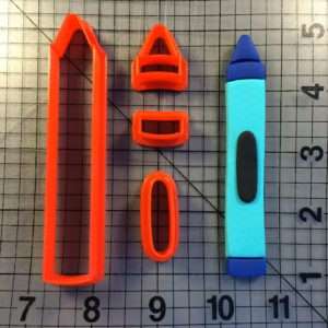 Crayon 101 Cookie Cutter Set