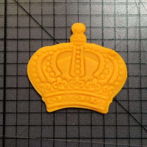 Crown 100 Cookie Cutter and Stamp (embossed 2)