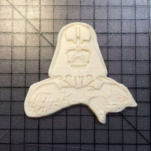 Darth Vader 100 Cookie Cutter and Stamp (embossed 2)