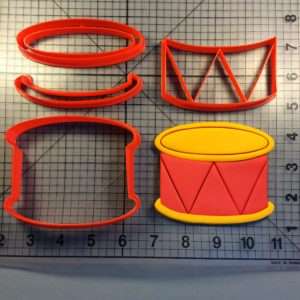 Drum 101 Cookie Cutter Set