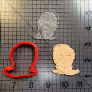 Hannibal Lecter 100 Cookie Cutter and Stamp (embossed 1)