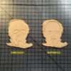 Hannibal Lecter 100 Cookie Cutter and Acrylic Stamp