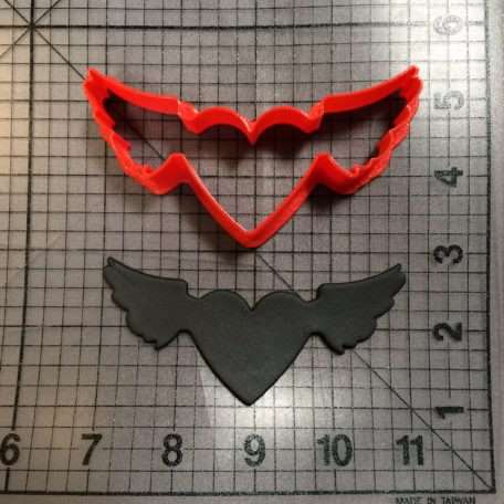 Heart with Wings 100 Cookie Cutter