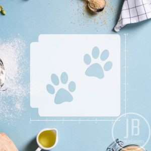 Paw Prints 783-061 Stencil (4 inch)