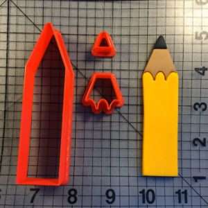 Pencil 103 Cookie Cutter Set