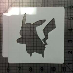 Pikachu Stencil 100