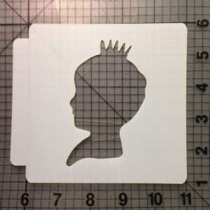 Prince Head Stencil 100