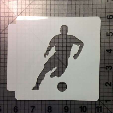 Soccer Stencil 105