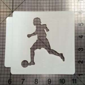 Soccer Stencil 106