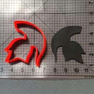 Spartan Head 100 Cookie Cutter