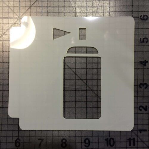 Spray Paint Stencil 100