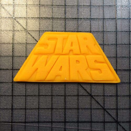 Star Wars Logo 100 Cookie Cutter and Stamp (embossed 2)