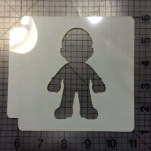 Super Mario Stencil 107