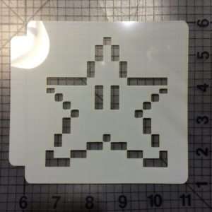 Super Mario Stencil 108