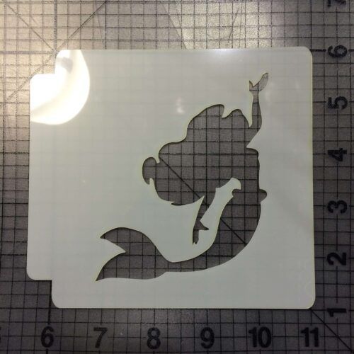 The Little Mermaid Stencil 101