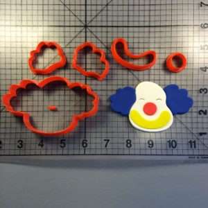 Clown Face 100 Cookie Cutter Set