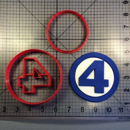 Fantastic Four 100 Cookie Cutter Set