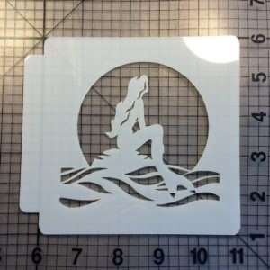 Little Mermaid Stencil 103