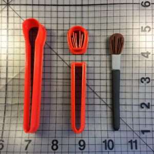 Make Up Brush 101 Cookie Cutter Set