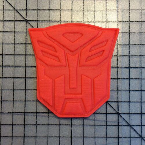 Autobot Logo 100 Cookie Cutter and Stamp (embossed 1)