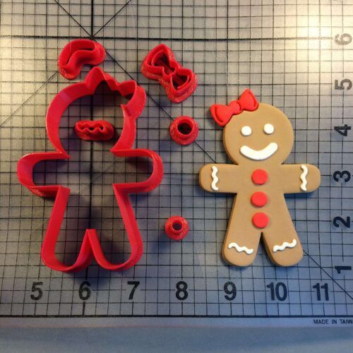 Gingerbread Girl 100 Cookie Cutter Set