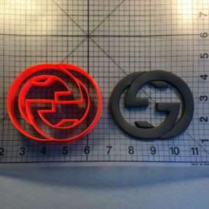 Gucci Luxury Fashion Brand Logo Cookie Cutter USA PR2885