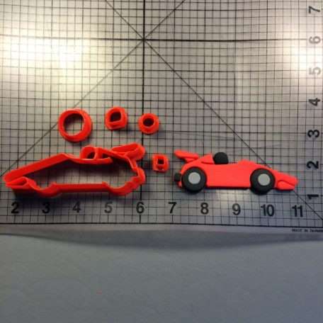 Indy Race Car 100 Cookie Cutter Set