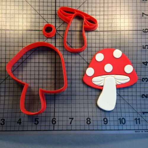 Mushroom 102 Cookie Cutter Set